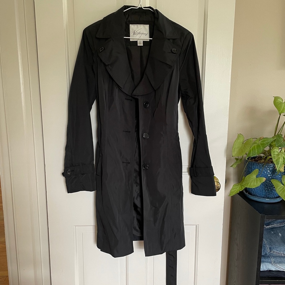 Weatherproof Women’s Black Trench